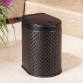 Diamond Design Couro American Style Press Dust Bin (H-3LK)