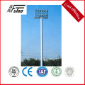 Estadio de fútbol de iluminación de mástil de 25 m de alto por 600W