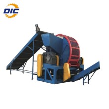 Waste Steel Radial Tire Recycling Shredder Machine