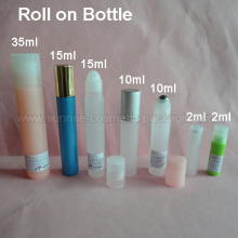 2 ~ 35ml Roll sur bouteille bleu Roll sur fournisseur