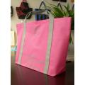 Rose slogan printed international gym club non-woven bag