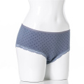 custom private logo print organic cotton women underwear