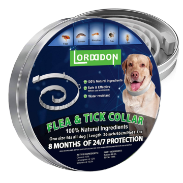 Colar de cão de prevenção de pulgas e carrapato