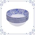 9" Melamine Shallow Bowl set of 6