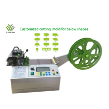 Automatic Velcro Cutting Machine Round Shape Cutter