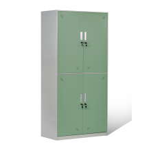 4 Steel Steel Locker Green 2 Wide