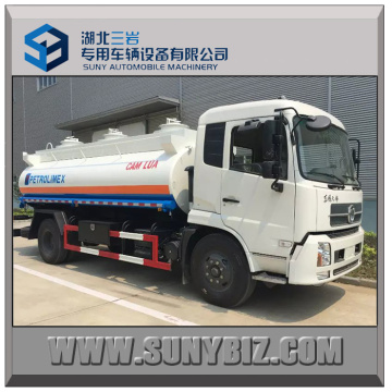 10000L Dongfeng Kingrun Cummins 180HP motor de reabastecimiento de combustible camión cisterna