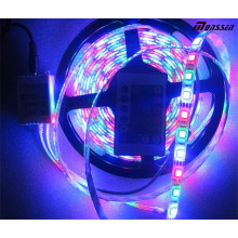 DC12V música flexible dirección RGB LED tira 3528