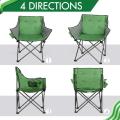 Large Folding Sofa Chair Padded Outdoor Club Chair