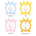 Promotion Antlers Design Round SiliconeTeether for Babies