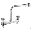 ABS Double Handle Plastic Kitchen Faucet