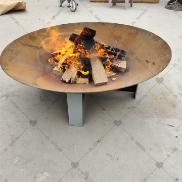 Hanging Corten Fire Bowl Furniture