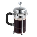 French Press Coffee and Tea Maker 12Oz Chrome