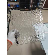 Hot selling 5mm oceanic pattern glass