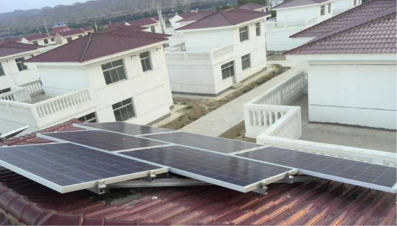 luminum Solar Mounting Structure for Tile Roof Solar System project