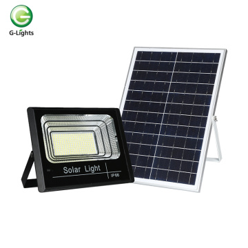 Portable remote control waterproof ip66 solar flood lamp