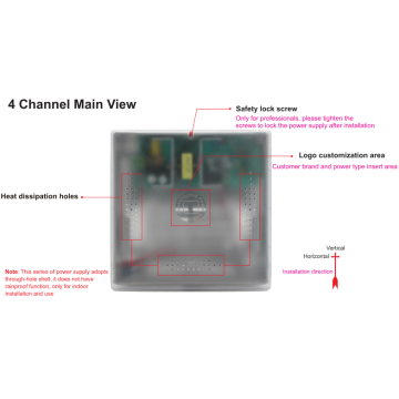 Universal Voltage 12V CCTV Camera Power Supply