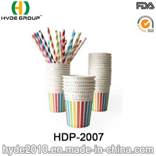 8oz Disposable Hot Coffee Paper Cup for Birthday Party (HDP-2007)