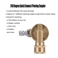 Pivoting Coupler for Pressure Washer Nozzle