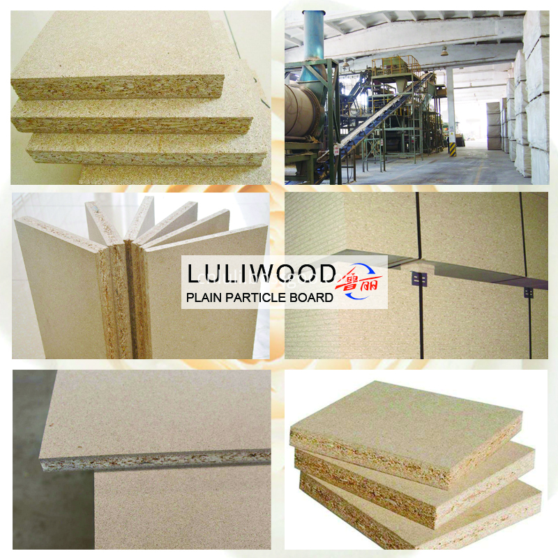 plain particle board