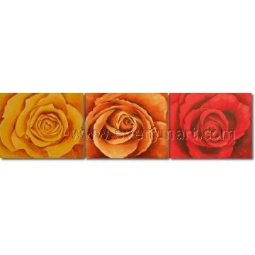 New Design Popular Rose Oil Painting (FL3-214)