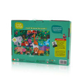 46piece large piece customs floor Puzzle for kids