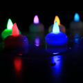 Color floating led candle for wedding decoration