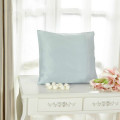 Silk Zipper Pillowscase For Bed Couches Sofas Decorative