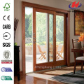 French Wood Gliding  Pine Interior Patio Door