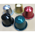 Foil Lid Empty Aluminum Nespresso Coffee Capsule