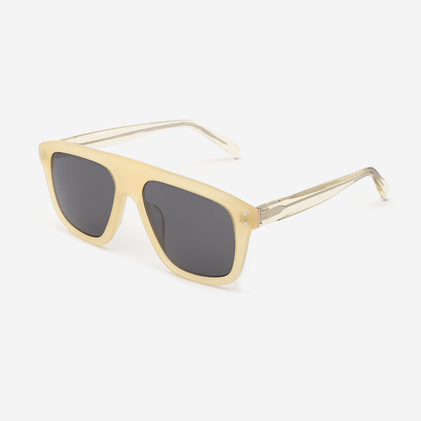 Pilot Square Acetate Unisex Sunglasses 21A8094 Pilot Square Acetate Unisex Sunglasses 21A8094