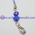 Bergamot Guanyin Evil Eye Hamsa Phone Pendant