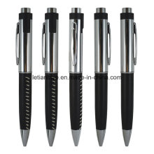 Personalized Metal Leather Pen, Promotional Leather Pen (LT-C807)