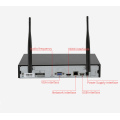 4CH 1.0MP Wireless Wifi Videoüberwachungssystem