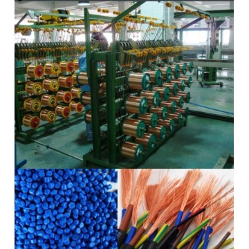 Refractory sheathed flexible cable