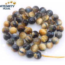 Natural Gemstone Strands 6 8 10 12 14mm Wholesale Tiger Eye Stone Price