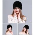 Beaver rabbit fur hat fur hat female winter