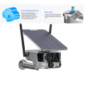 Solar CCTV Automatic Tracking IP Outdoor Security Camera