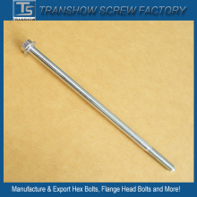 Medium Carbon Steel Hex Flange Head Long Bolts