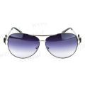 Women's aviator metal Sunglasses