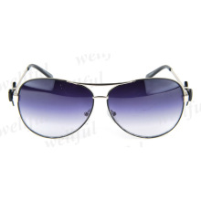 Women's aviator metal Sunglasses