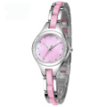 Alloy Strap et Case Lady Gift Watch pour la promotion