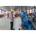 Heavy duty shelving rack decking roll forming machine