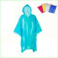 Disposable poncho raincoat for outdoor travelling