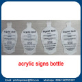 Full Color Printed Acrylic Bottle Sign