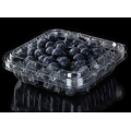 PET Plastic Fruit Clamshell / Punnet para mirtilos