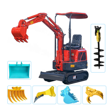 High performance crawler hydraulic mini excavator price