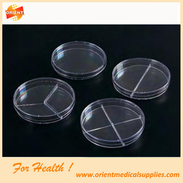 Glass/Plastic Petri Dish for laboratory Hospital use