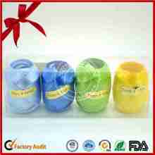 Custom 7mm*15m Four Color Cmyk Printed Ribbon Egg