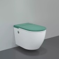 Idujeramiento coreano Bidet European Round Round Wolesales Ceramic sin tanque inodoro sin tanque